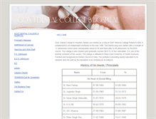 Tablet Screenshot of gdcpatiala.com